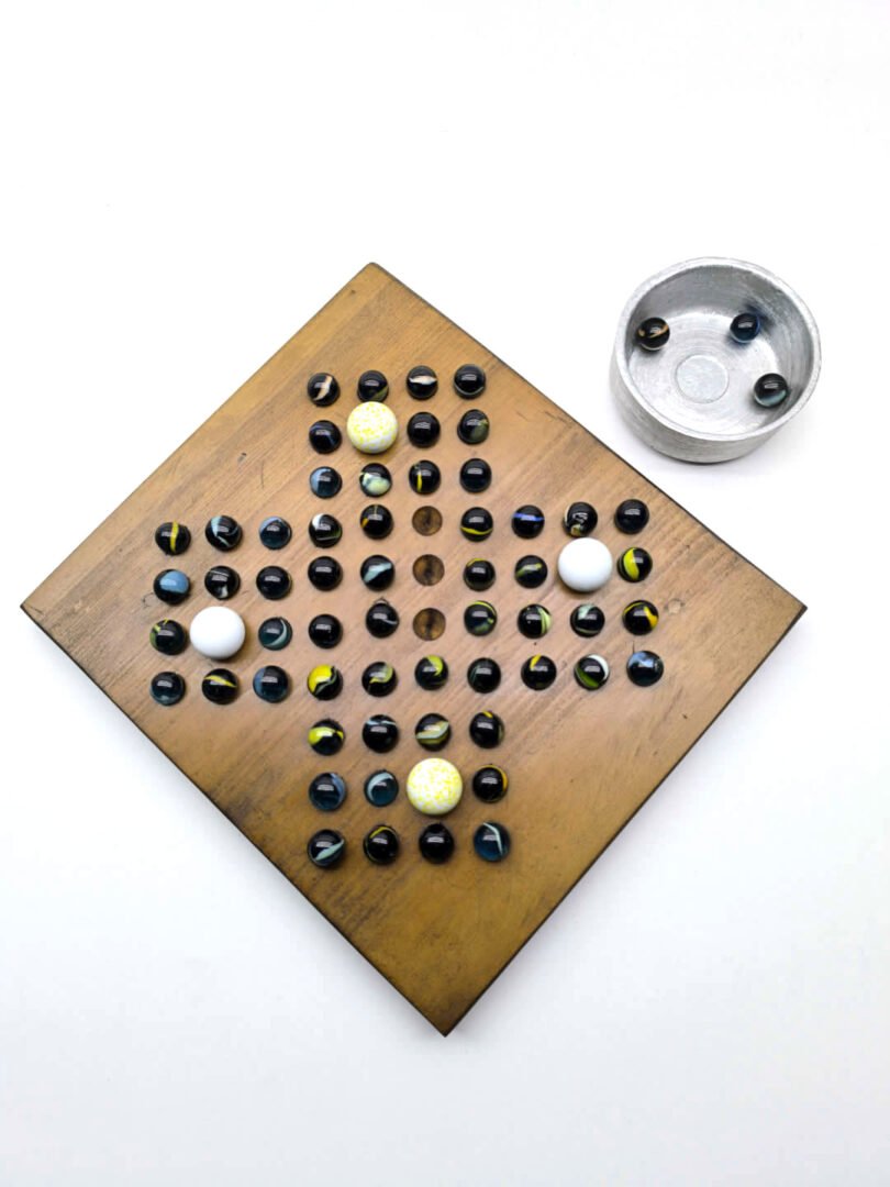 ZenQ 2.0 / Senku de madera y bolitas (canicas) - Imagen 5
